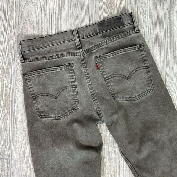 Vintage Levi's Relaxed Straight Leg Men's 30x32 Levis S40196 Gray Wash - Picture 5 of 9
